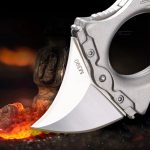 Portable M390 Mechanical Boxing Knife Self-Defense EDC Tool - Image 8