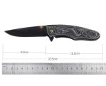 Mermaid Design Handle Folding Knife for Outdoor Camping and Hunting EDC Tool - Image 6