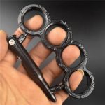 Versatile Four Finger Knuckle Duster Self-Defense Tool