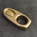 Mini Solid Brass Knuckle Duster for Personal Protection and Self-Defense - Image 3