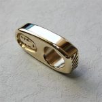 Mini Solid Brass Knuckle Duster for Personal Protection and Self-Defense - Image 7