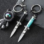 Keychain Folding Knife Mini Outdoor Defense Pocket EDC Tool