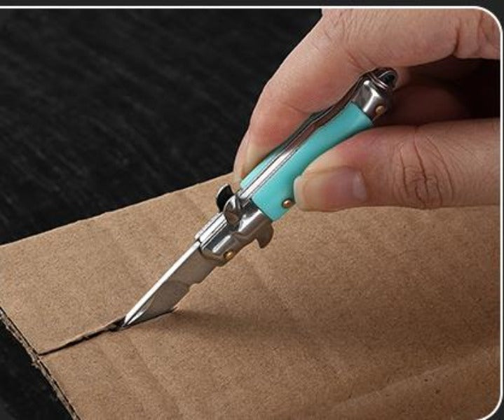 Keychain Folding Knife Mini Outdoor Defense Pocket EDC Tool - Image 8