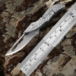 Transformable Mini Mechanical Folding Knife Sharp Pocket Tool - Image 2