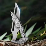 Transformable Mini Mechanical Folding Knife Sharp Pocket Tool - Image 4