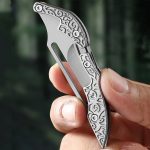 Transformable Mini Mechanical Folding Knife Sharp Pocket Tool - Image 8