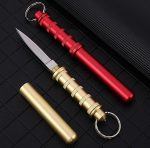 Mini Pocket Knife Survival EDC Tool with Keychain Design - Image 8