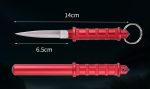 Mini Pocket Knife Survival EDC Tool with Keychain Design - Image 13