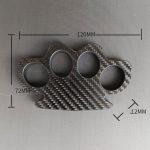 All-Purpose Carbon Fiber Knuckle Duster Protection Tool - Image 2