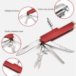 Folding Knife with Multi-tools Saw Scissors and Bottle Opener