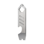 TC4 Titanium Pocket Pry Bar Mini Keychain Outdoor Survival Multi-Tool - Imagen 2