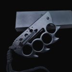 Survival Rotate Knuckle Duster Knife
