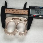 Brass Knuckle Duster Dual Finger Bottle Opener with Custom CNC Design - Image 8