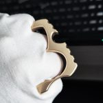 Brass Knuckle Duster Dual Finger Bottle Opener with Custom CNC Design - Image 5
