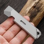Titanium Portable Pry Bar Self-Defense Tool Multi-Function EDC Gear - immagine 4