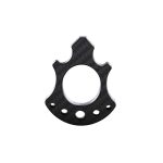 Carbon Fiber Grinning Face Knuckle Duster