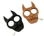 Dog Head EDC Keychain with Knuckle Duster - Image 6