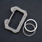 Titanium Tool Keychain Bottle Opener Letter Knife Wrench - Image 2