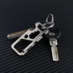 TC4 Titanium Portable MultiTool Keychain