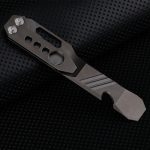 Titanium Tool Set Pry Bar Bottle Opener EDC Wrench Survival Self Defense - Image 4
