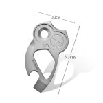 Owl Pry Titanium KeyCan Survival Multi-Tool Opener - Image 7