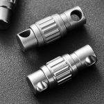 Titanium Coil Emergency Knife Key Fob - Image 2