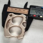 Brass Knuckle Duster Dual Finger Bottle Opener with Custom CNC Design - Image 9