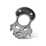 Titanium EDC Keychain with Finger Grip MultiTool - Imagen 3