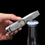 Titanium Tacti-Push Bottle Opener - Imagen 2