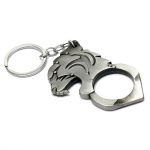 Self-Defense Tiger Head Knuckle Duster Keychain - Imagen 6