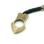 Knuckle Duster Brass EDC Accessory Ring - Imagen 6