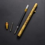 Dragon Mark Brass Ballpoint Pen - Imagen 2