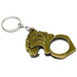 Self-Defense Tiger Head Knuckle Duster Keychain - Imagen 2