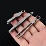 TC4 Titanium Pocket Tweezer Keychain - Image 3