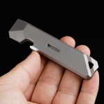 Titanium Portable Pry Bar Self-Defense Tool Multi-Function EDC Gear - immagine 2