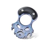 Titanium EDC Keychain with Finger Grip MultiTool - Imagen 4