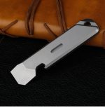 Titanium Portable Pry Bar Self-Defense Tool Multi-Function EDC Gear - immagine 6