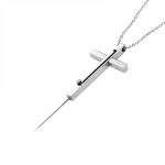 Cross Gear Self Defense Small Retractable Pocket Knife Necklace - Image 3