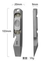 Titanium Tacti-Push Bottle Opener - Imagen 4