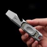 Titanium Tacti-Push Bottle Opener - Imagen 3