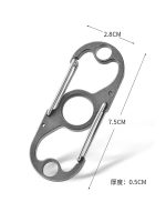 Titanium Function Carabiner Keychain – Bild 6