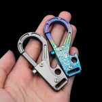 Titanium Operate Loop Multi-Tool Keychain