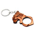 Self-Defense Tiger Head Knuckle Duster Keychain - Imagen 3