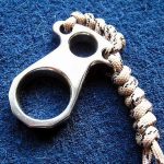Handmade Stainless Steel Single Hole Knuckle Keychain