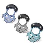 Titanium EDC Keychain with Finger Grip MultiTool - Imagen 2