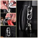 Titanium Function Carabiner Keychain – Bild 2