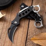 Portable Claw Folding Knife for Outdoor Survival and Everyday Carry Tool - Image 2