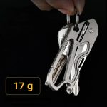 Titanium Alloy Protective Keychain Multi-tool EDC Survival Gear - Image 2