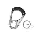 Titanium Alloy Keychain Knuckle Duster EDC Protector Tool - Image 11