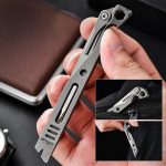 Titanium Alloy Self-defense Pry Bar EDC Outdoor Tool